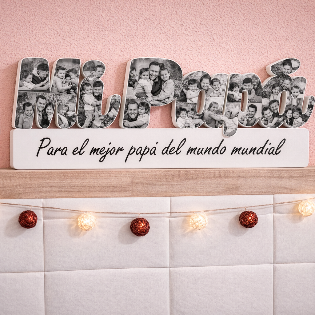 Mi Papá con base dedicatoria