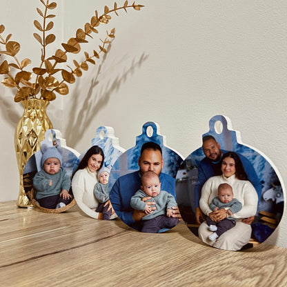 Pacote de 4 bolas de natal