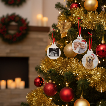 Pacote de 4 bolas de natal