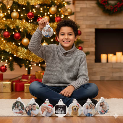Pacote de 4 bolas de natal