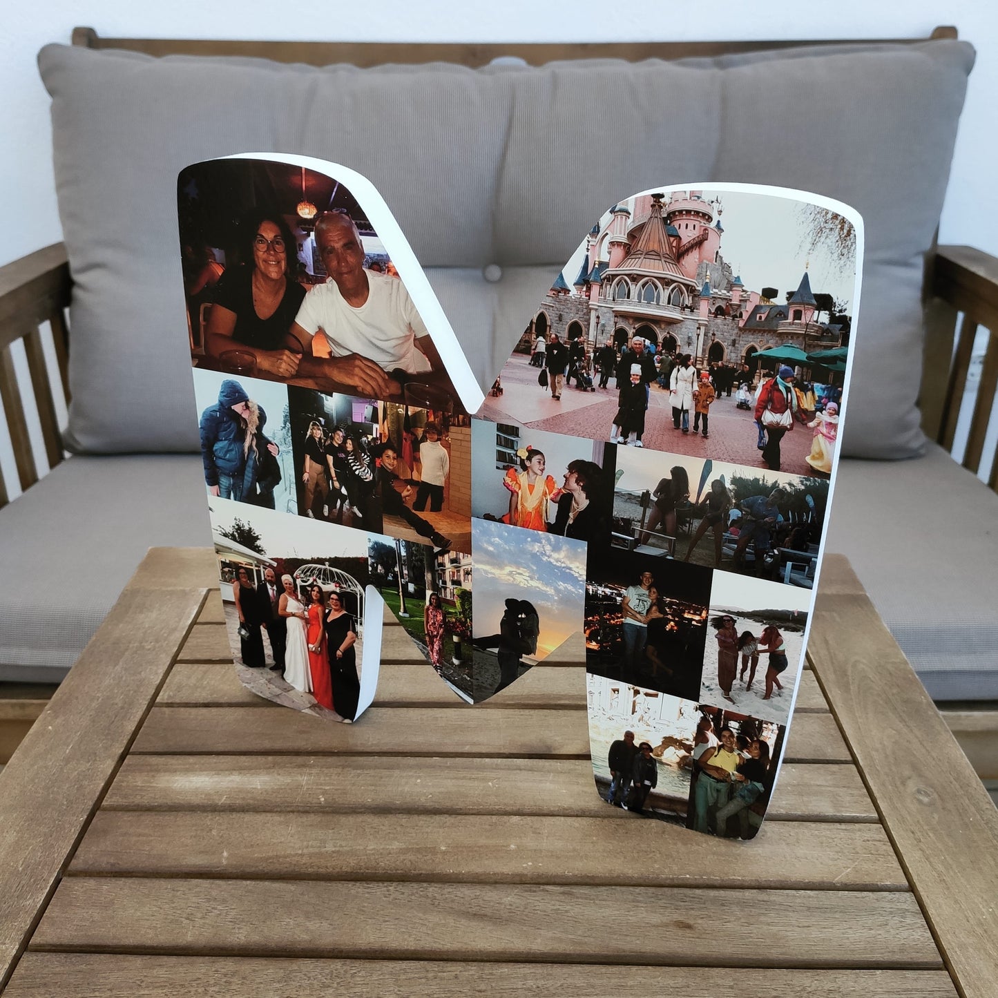 Carta com fotos