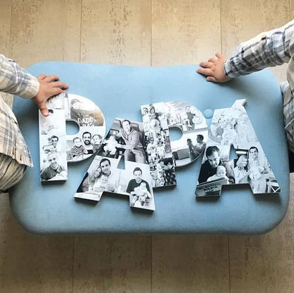 PAPÁ con fotografías